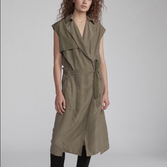 Rag and Bone Bailee Trench Dress - Picture 1 of 5